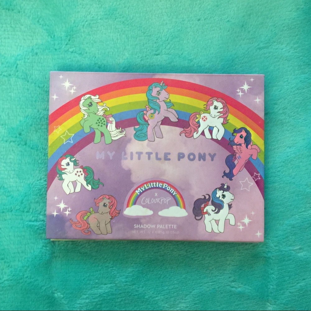 My little pony colorful eyeshadow